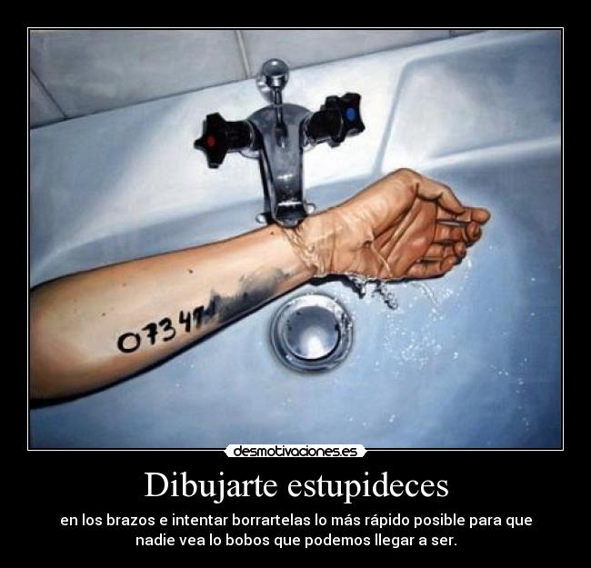 Dibujarte estupideces - 