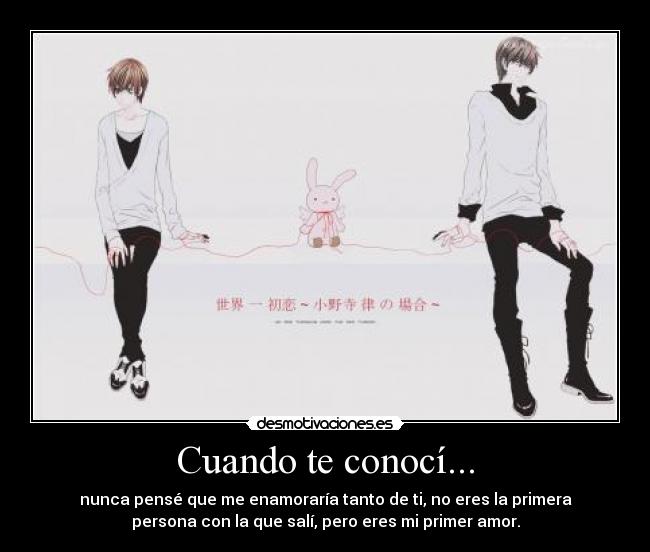 carteles sekaiichi hatsukoi desmotivaciones