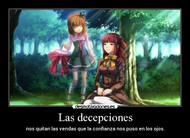 Las decepciones - 