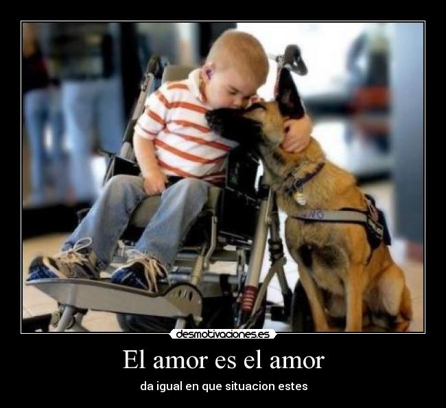 El amor es el amor - da igual en que situacion estes