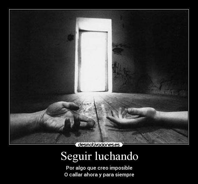 Seguir luchando -