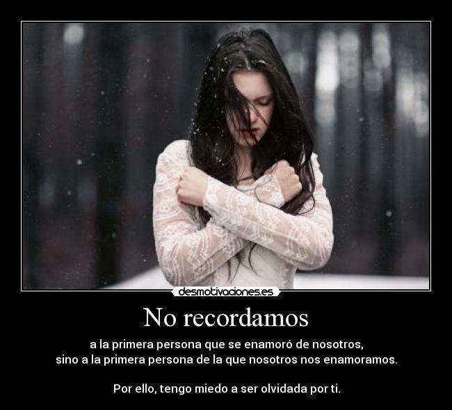 No recordamos - 