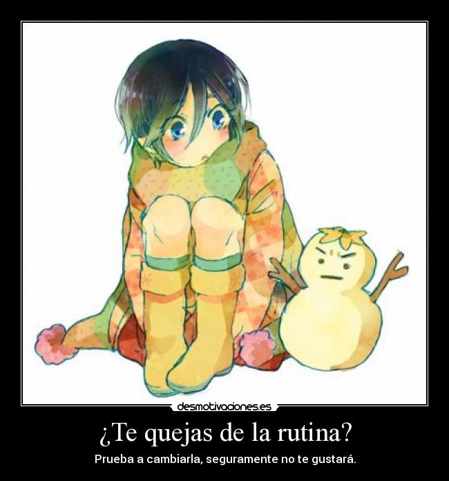 carteles nomiresaqui anime rukia kuchiki hablo serio somos todos unos quejicas desmotivaciones