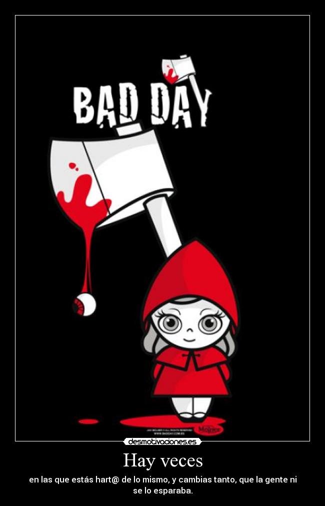 Hay veces -