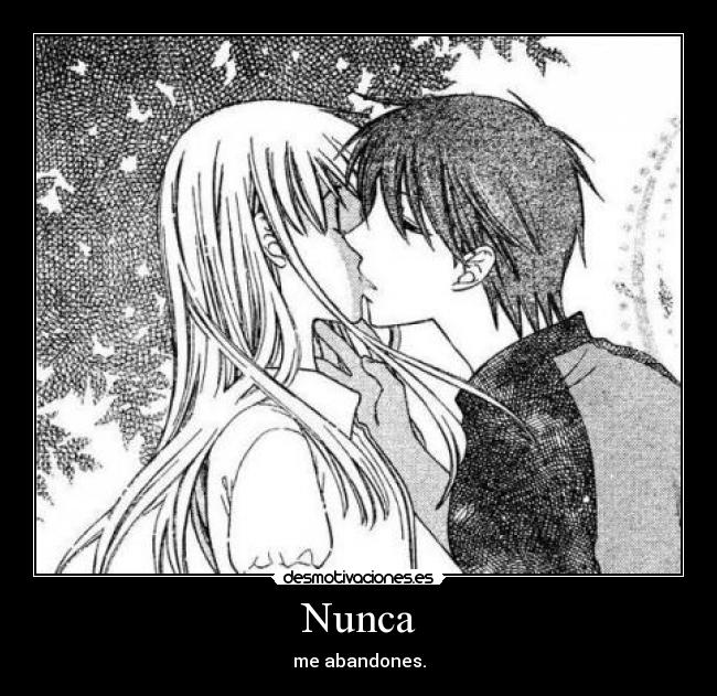 Nunca - me abandones.