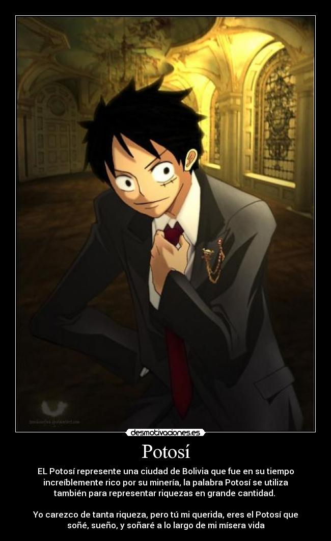 carteles one piece luffy potosi desmotivaciones