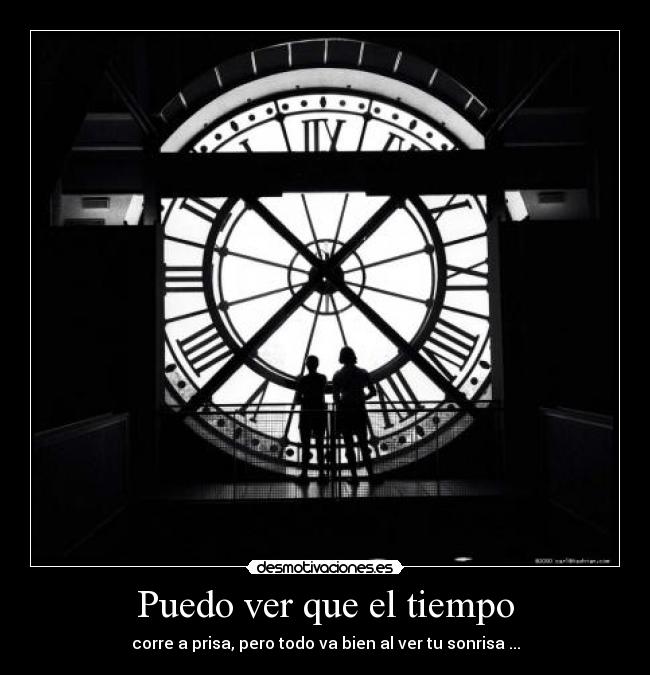 Puedo ver que el tiempo -