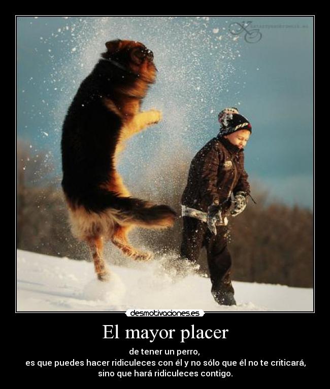 El mayor placer -