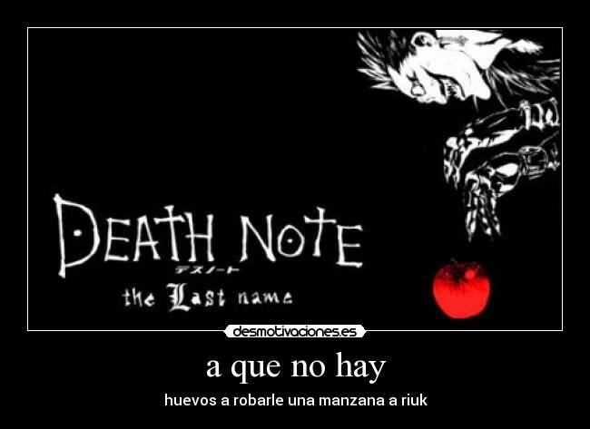 carteles death note desmotivaciones