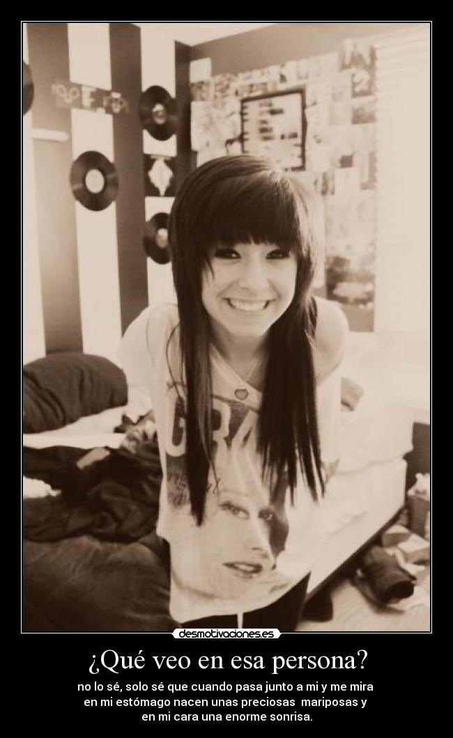 ¿Qué veo en esa persona? - 