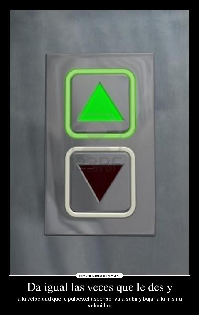 Da igual las veces que le des y - 