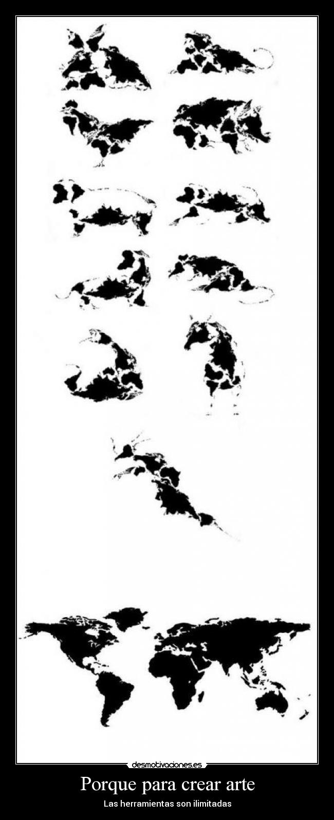 Porque para crear arte - Las herramientas son ilimitadas