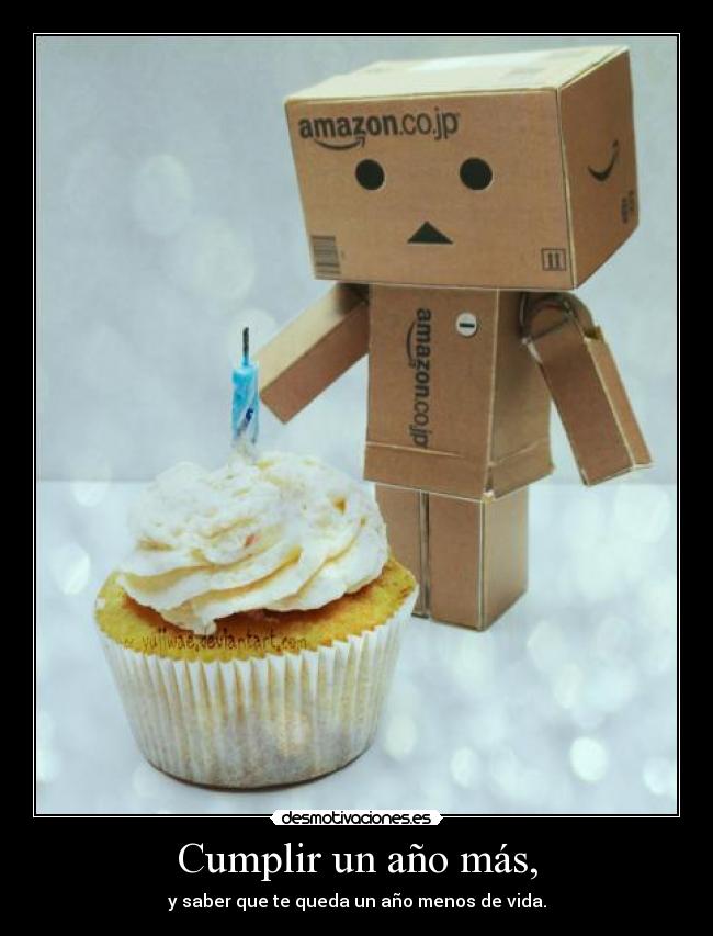 carteles cumpleanos vida desmotivaciones