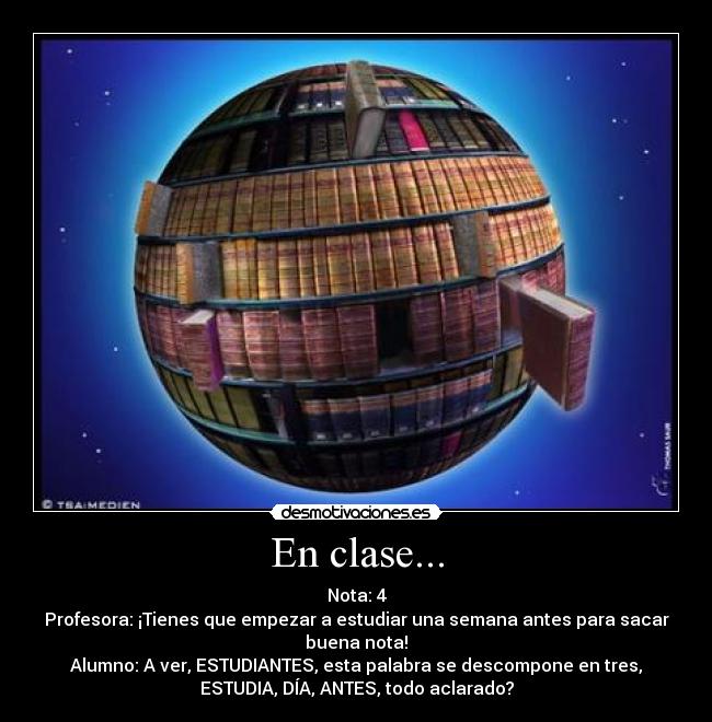 En clase... - 