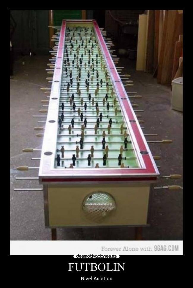 FUTBOLIN - Nivel Asiático