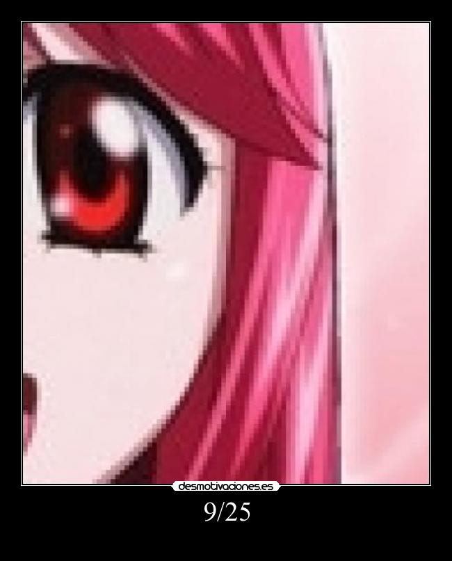 carteles megacartel elfen lied lucy wiiiiii por fin sale cara nyuu xdd desmotivaciones