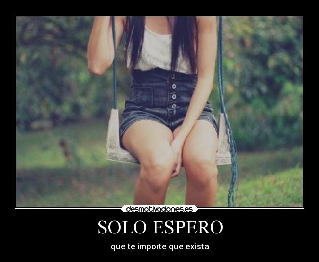 SOLO ESPERO - 
