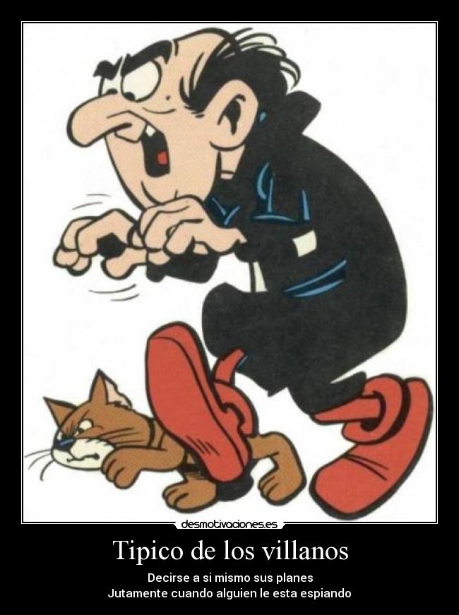 carteles gargamel desmotivaciones