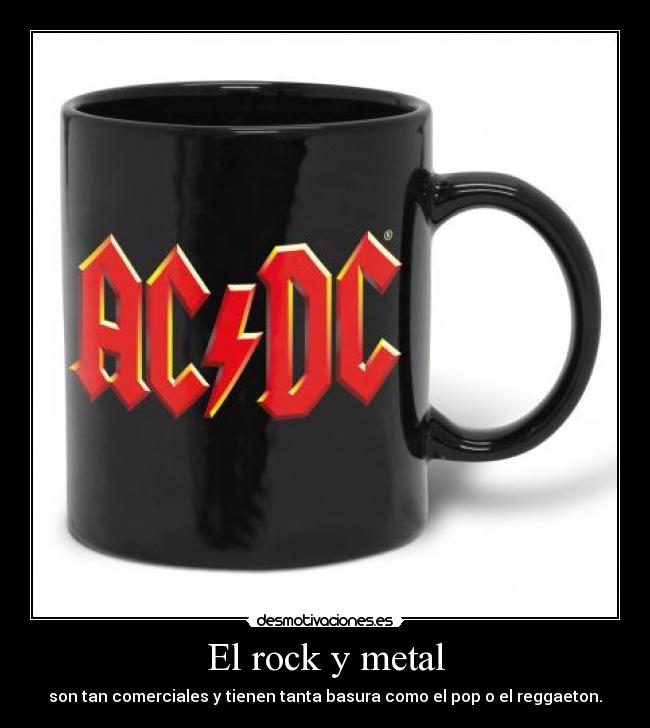 El rock y metal -