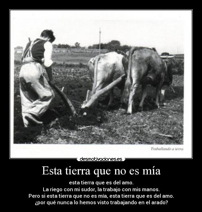 carteles nart cancionpopular caziquismo jornaleros tiemponomuyatras desmotivaciones