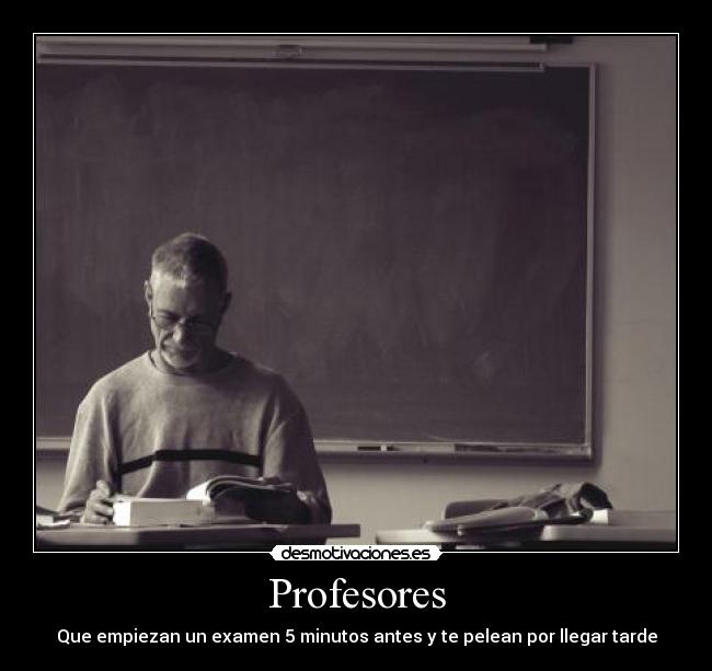 carteles profesores desmotivaciones