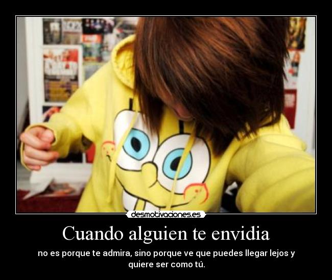 Cuando alguien te envidia -