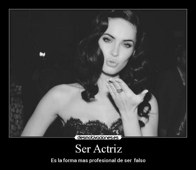 Ser Actriz -