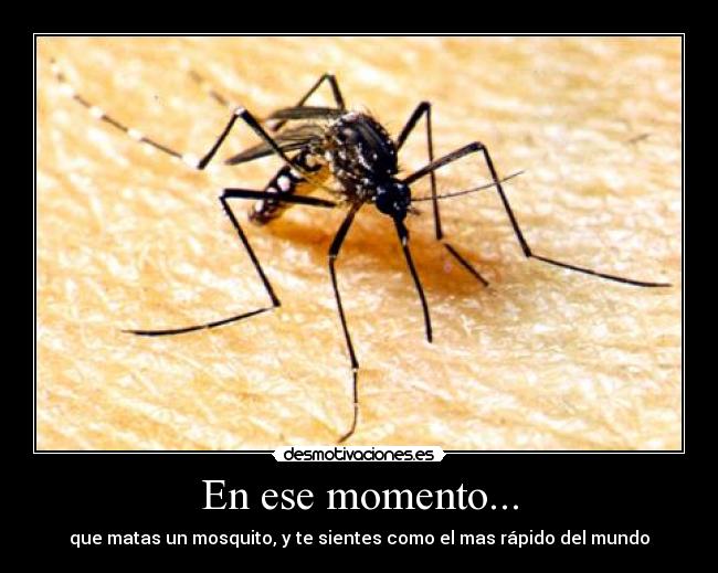 En ese momento... -