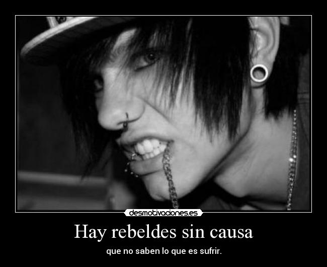 Hay rebeldes sin causa -