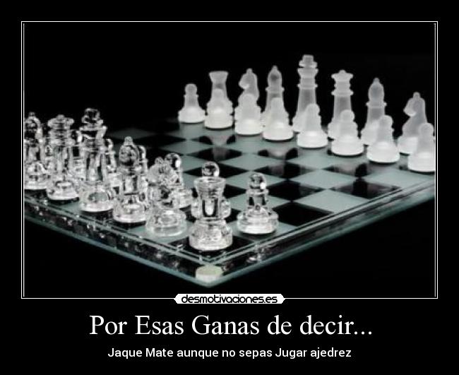 Por Esas Ganas de decir... -