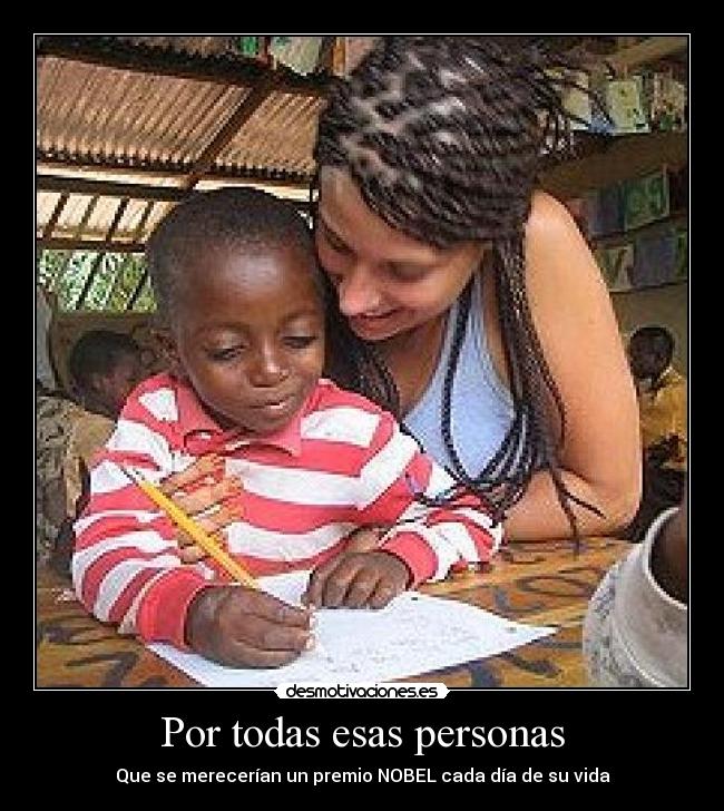 Por todas esas personas - 