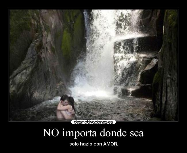 NO importa donde sea - 