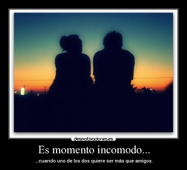 Es momento incomodo... -