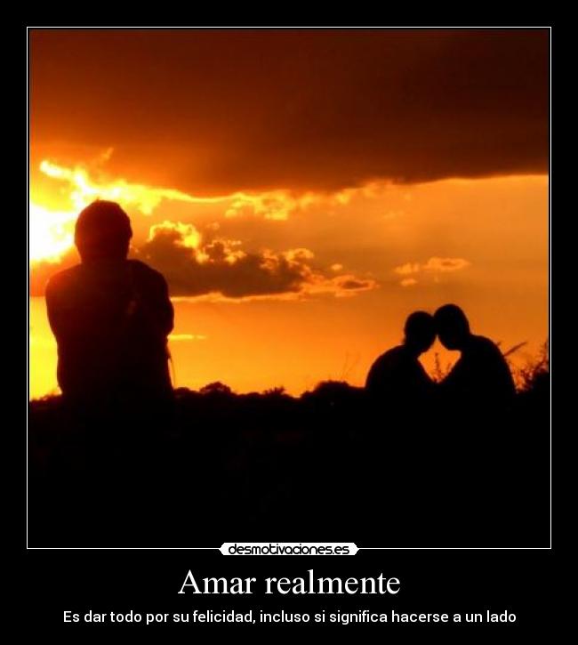 Amar realmente -