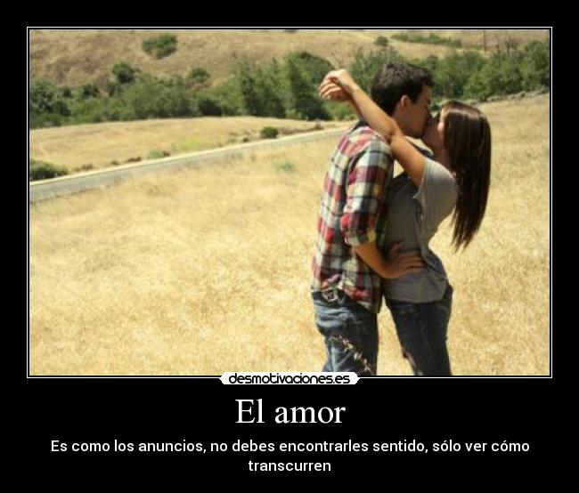 El amor -