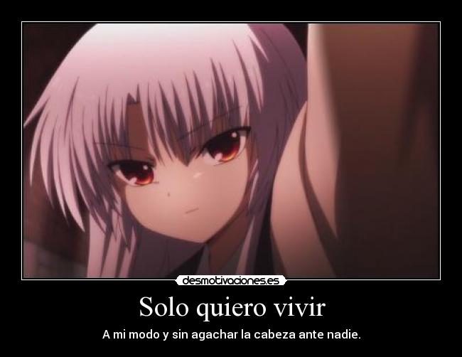Solo quiero vivir -