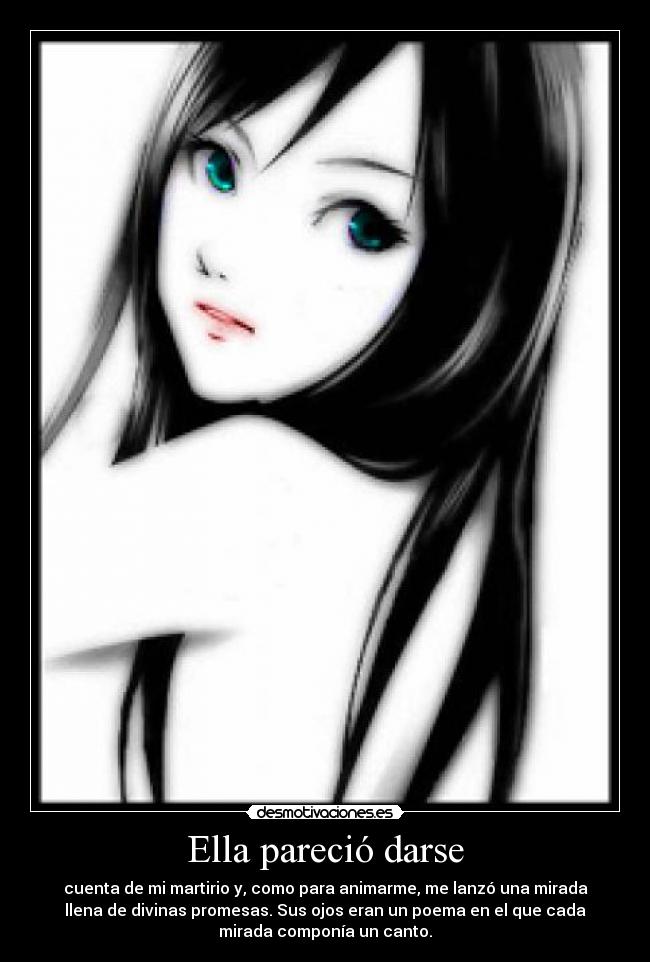 Ella pareció darse - 