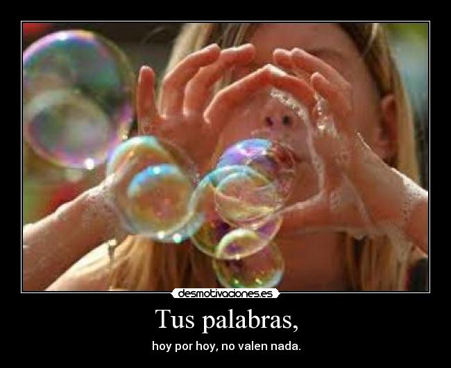 Tus palabras, - 