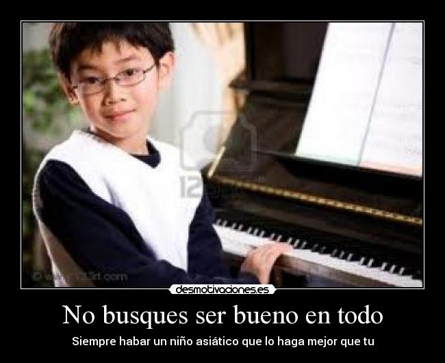 No busques ser bueno en todo -