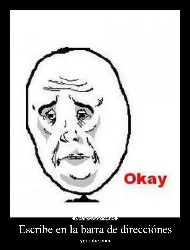 Escribe en la barra de direcciónes - yourube.com