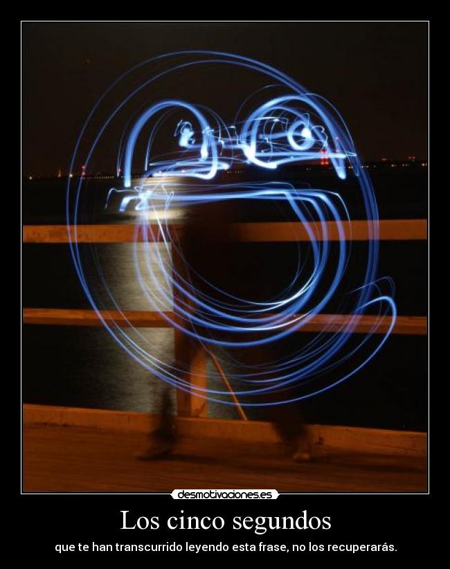 Los cinco segundos -