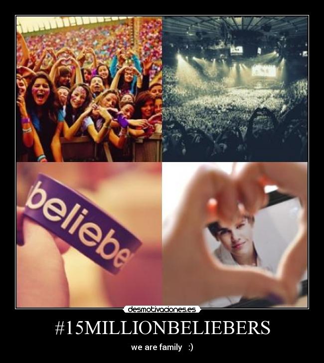 #15MILLIONBELIEBERS -
