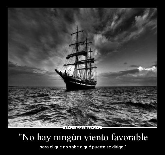 No hay ningún viento favorable - 