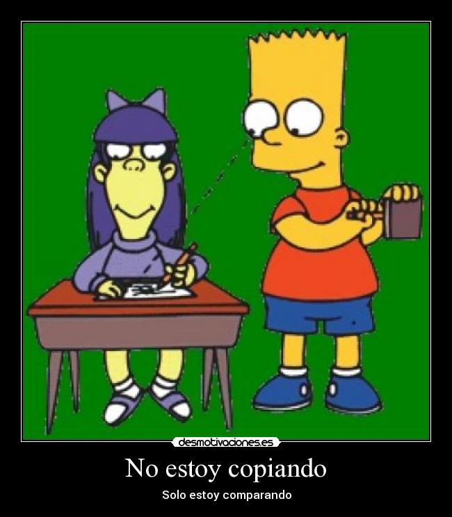 No estoy copiando - 