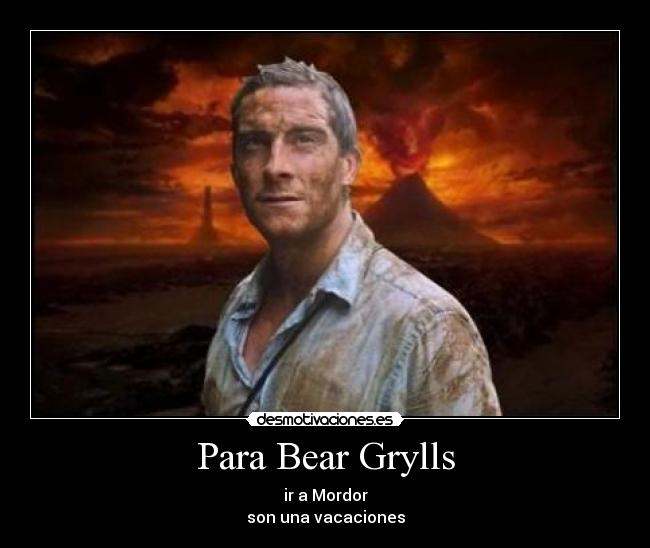 Para Bear Grylls - 