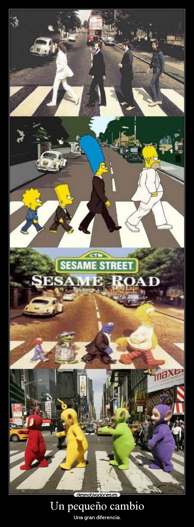 Un pequeño cambio - Una gran diferencia.
