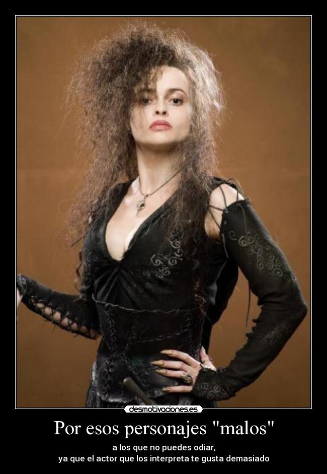 Por esos personajes "malos" | Desmotivaciones