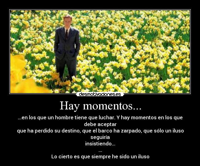 Hay momentos... - 