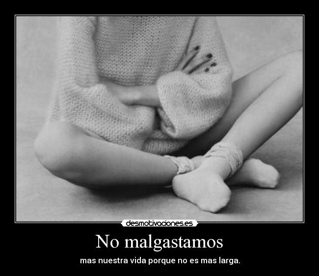 No malgastamos -