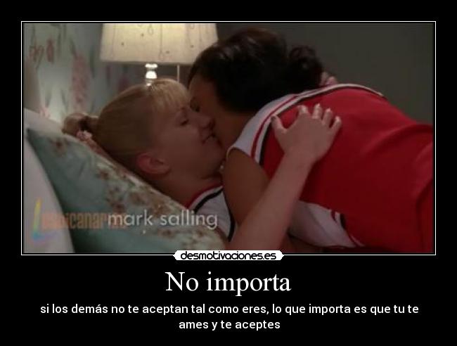 No importa -